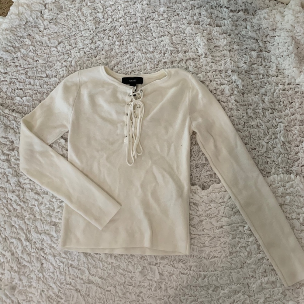 F21 Tie up top